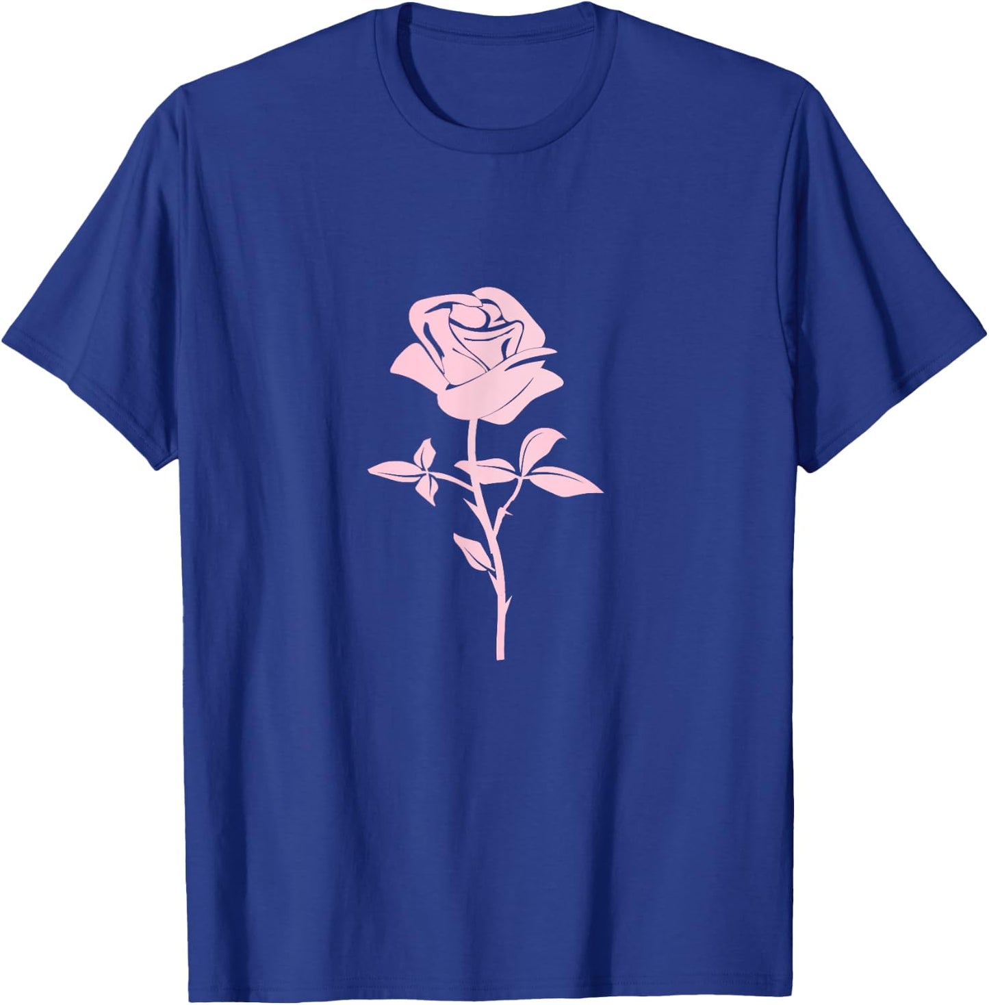 Pink Rose Flower T-Shirt - T-Shirt | Royal
