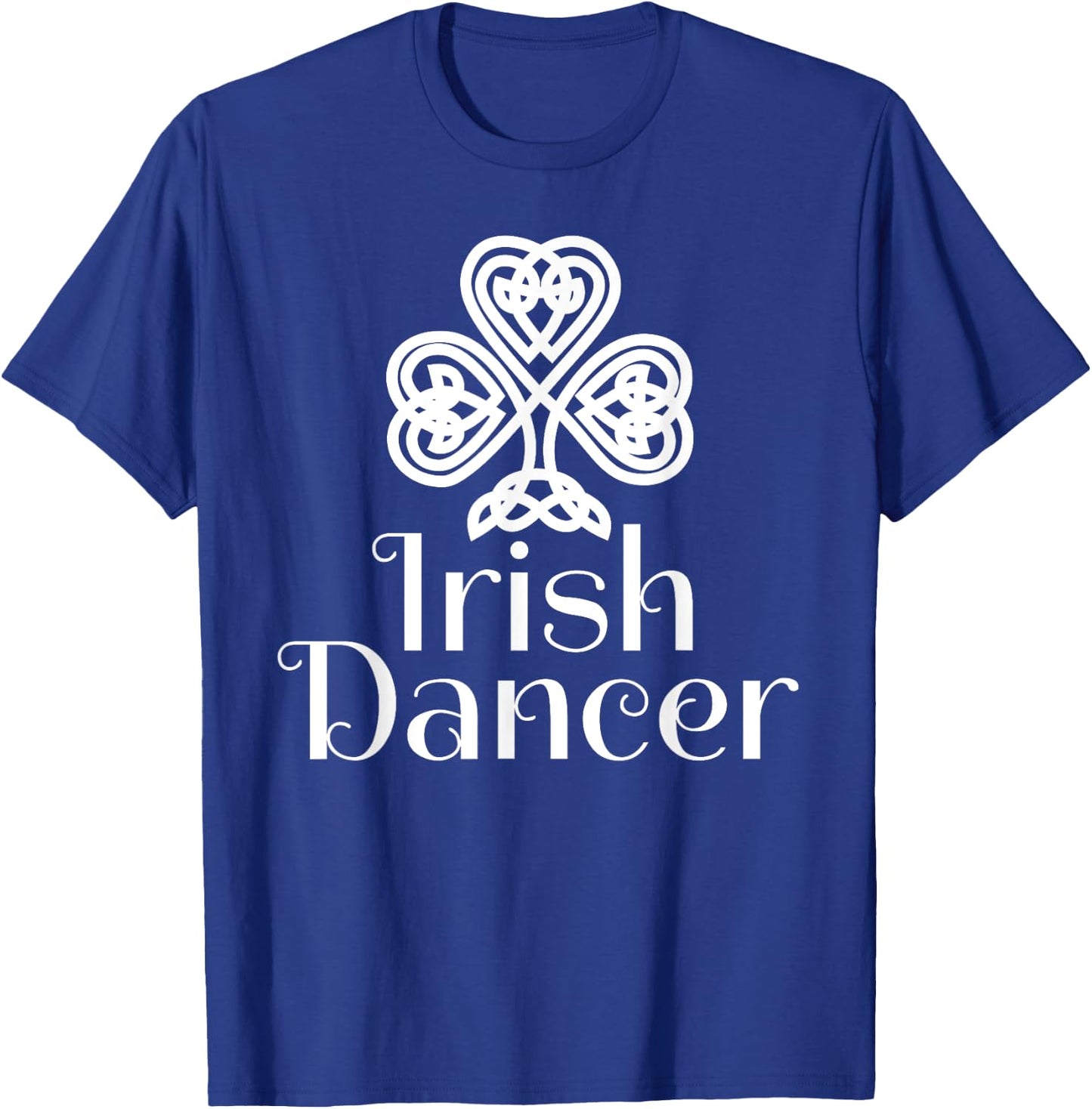 Irish Dance & Irish Stepdance Shirts Irish Dancer Celtic Knot Dance Black -Youth Classic Fit Short Sleeve Size 6 T-Shirt - T-Shirt | Royal
