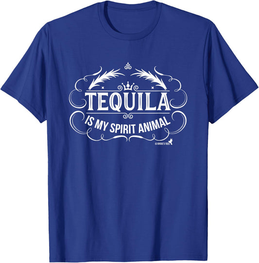 Tequila is my Spirit Animal T-Shirt - T-Shirt | Royal