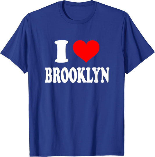 Brooklyn - I Heart Brooklyn - I Love Brooklyn T-Shirt - T-Shirt | Royal