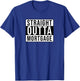 Straight outta mortgage funny sarcastic T-Shirt - T-Shirt | Royal