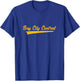 Bay City Central High School Vintage Swoosh T-Shirt - T-Shirt | Royal