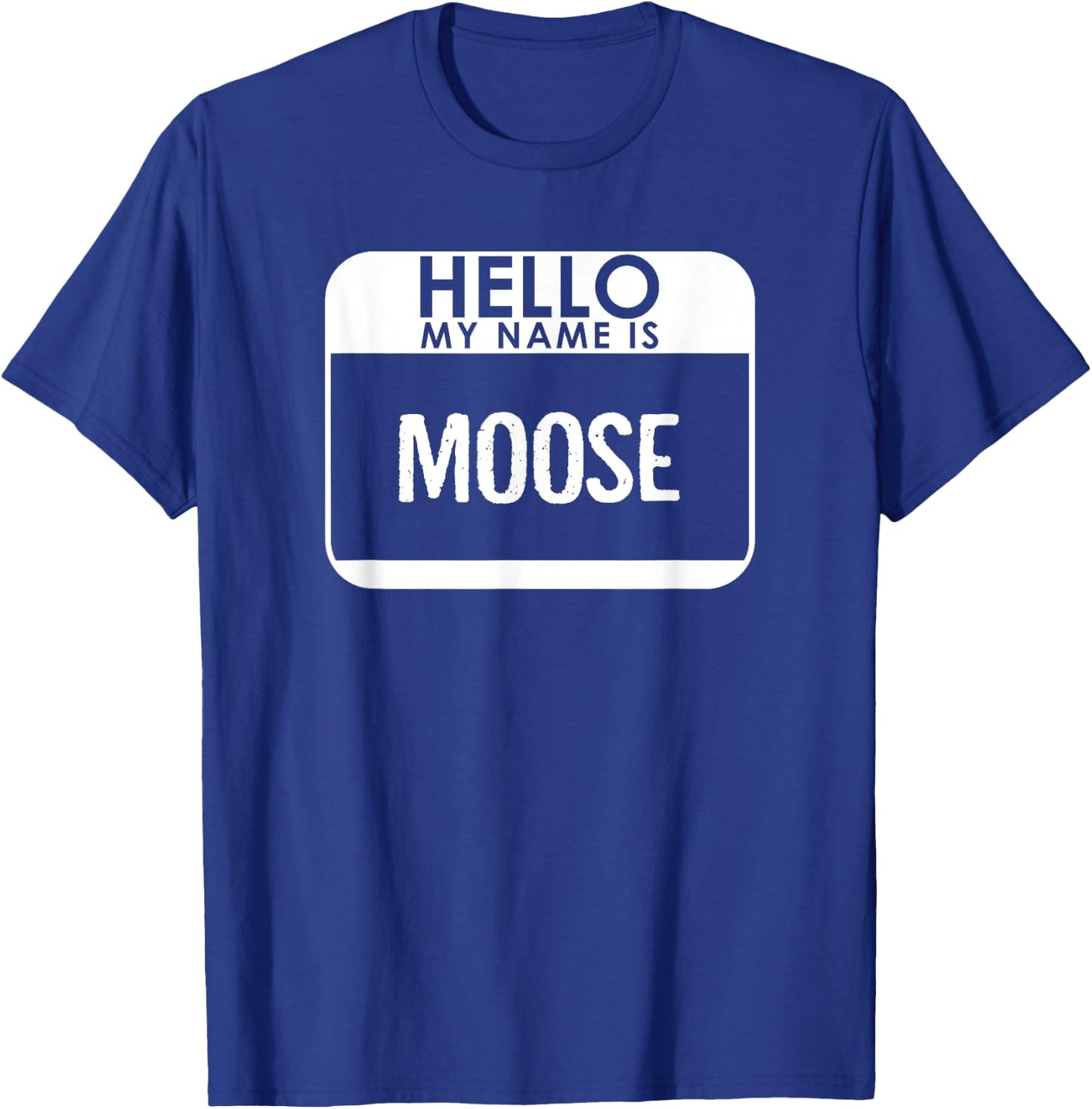 Moose Costume Funny Easy Halloween Outfit Animal T-Shirt - T-Shirt | Royal