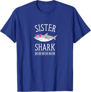 Sister Shark T-Shirt - T-Shirt | Royal