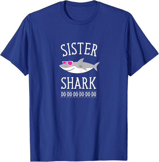 Sister Shark T-Shirt - T-Shirt | Royal