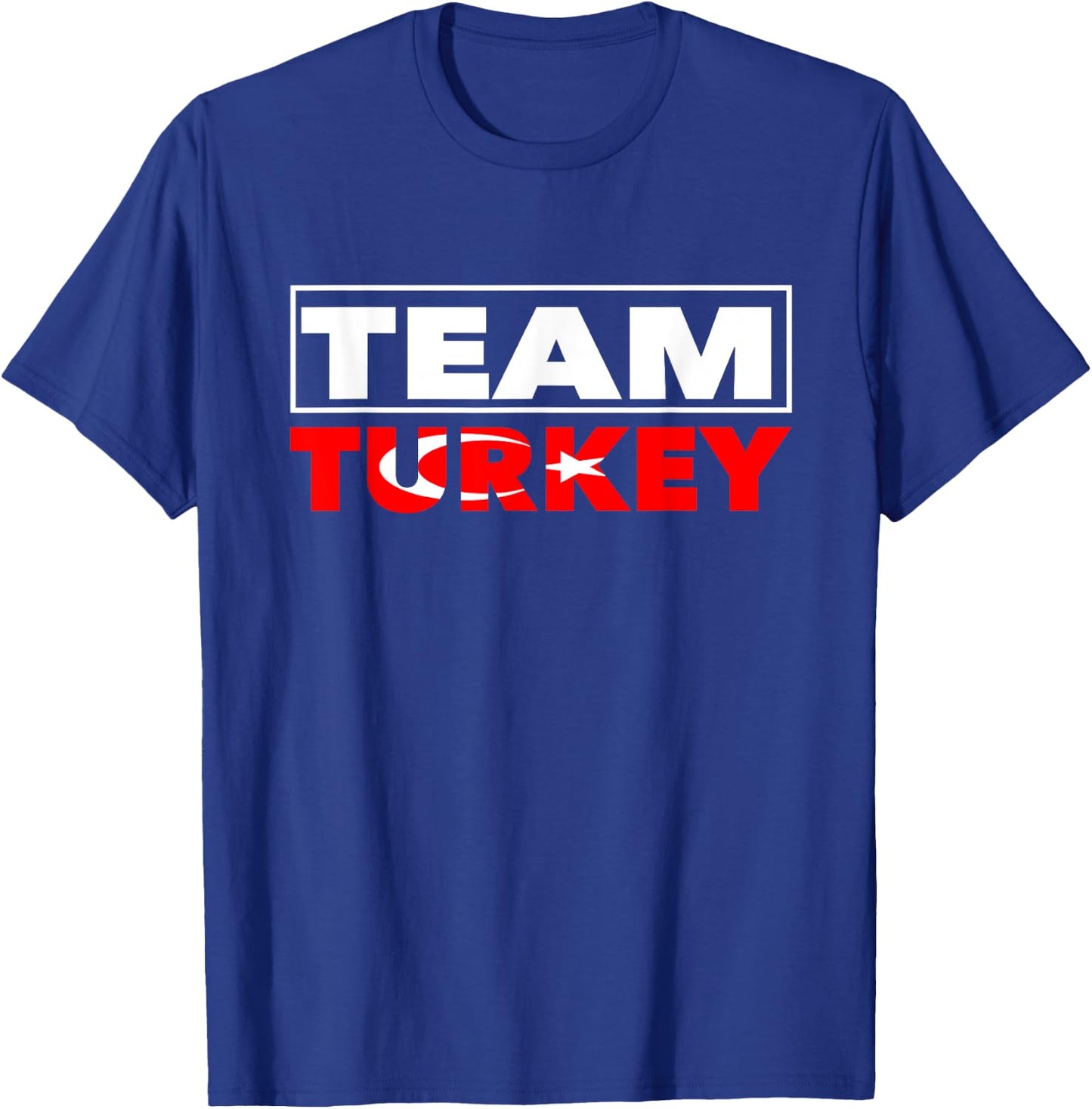 Team Turkey Country T-Shirt - T-Shirt | Royal