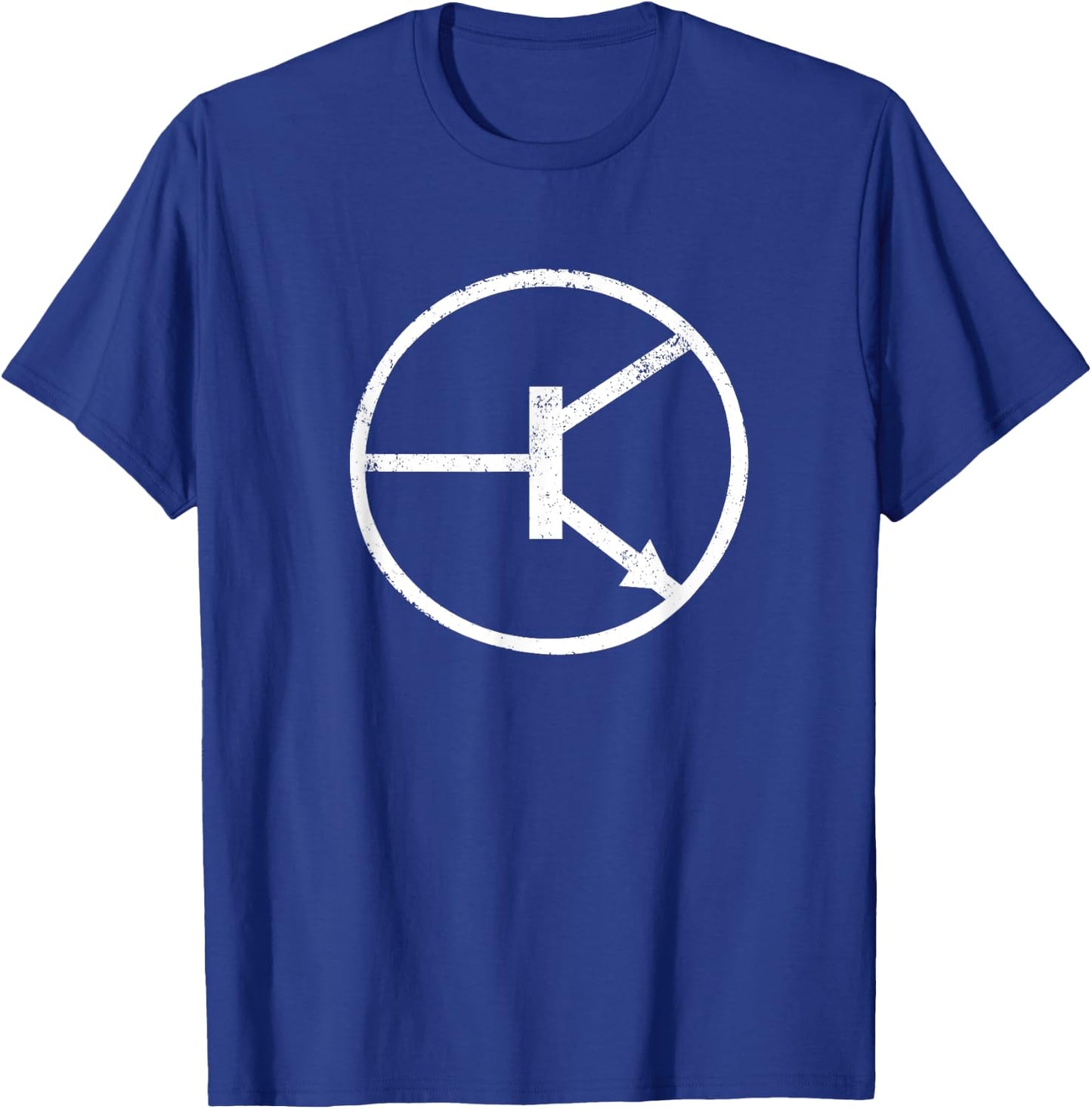 Electronic NPN Transistor T-Shirt - T-Shirt | Royal