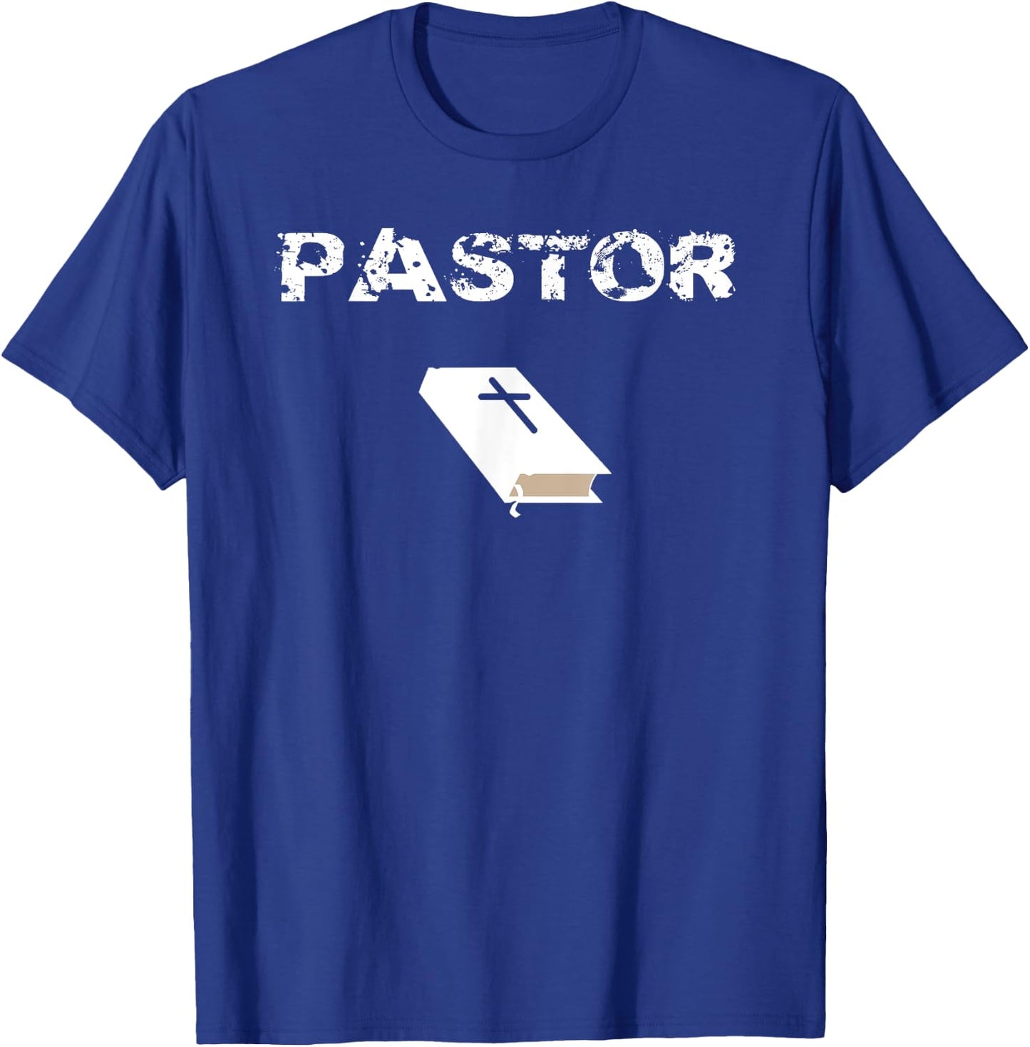 Church Pastor T Shirt Gift Church Leader Clergy Pastoral T-Shirt - T-Shirt | Royal
