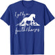 Faith and Horses - Christian Horse Lover T-Shirt - T-Shirt | Royal
