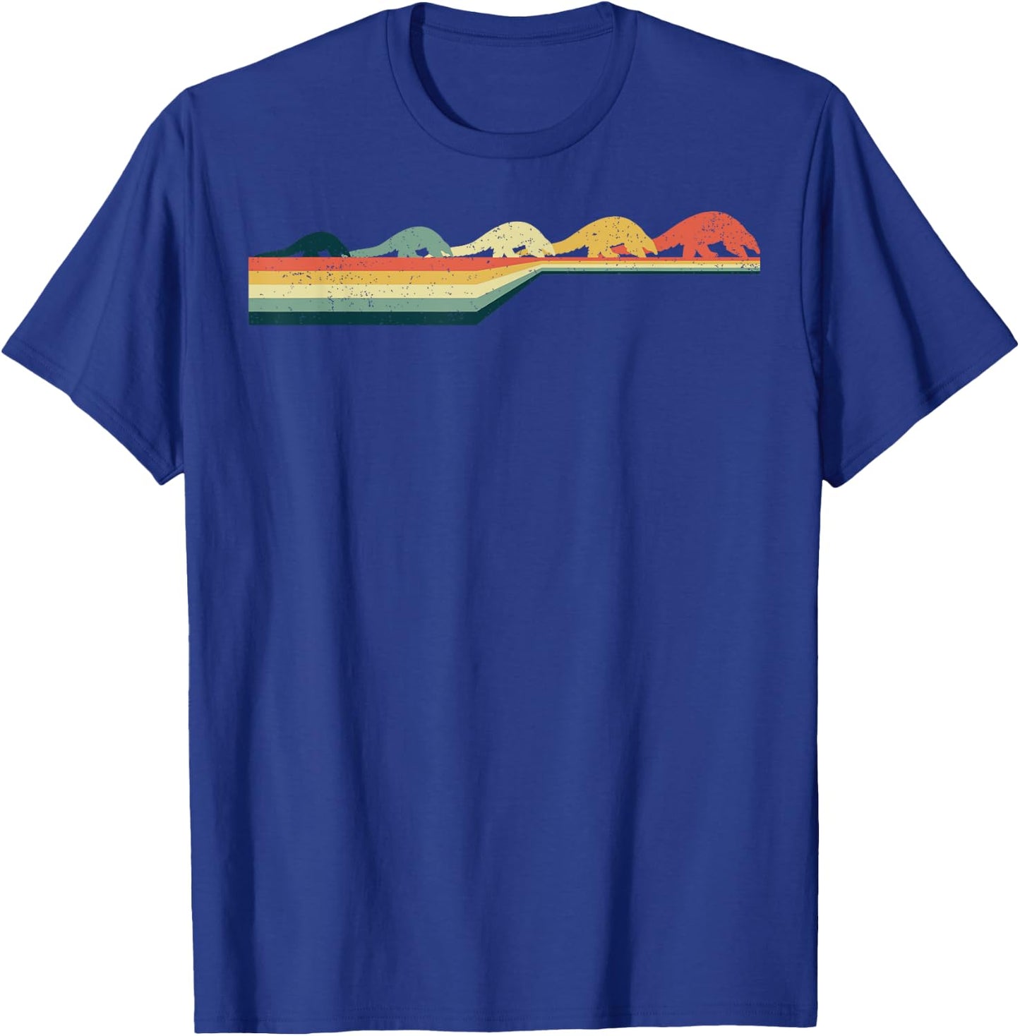 PANGOLIN , Vintage Retro Style T-Shirt - T-Shirt | Royal