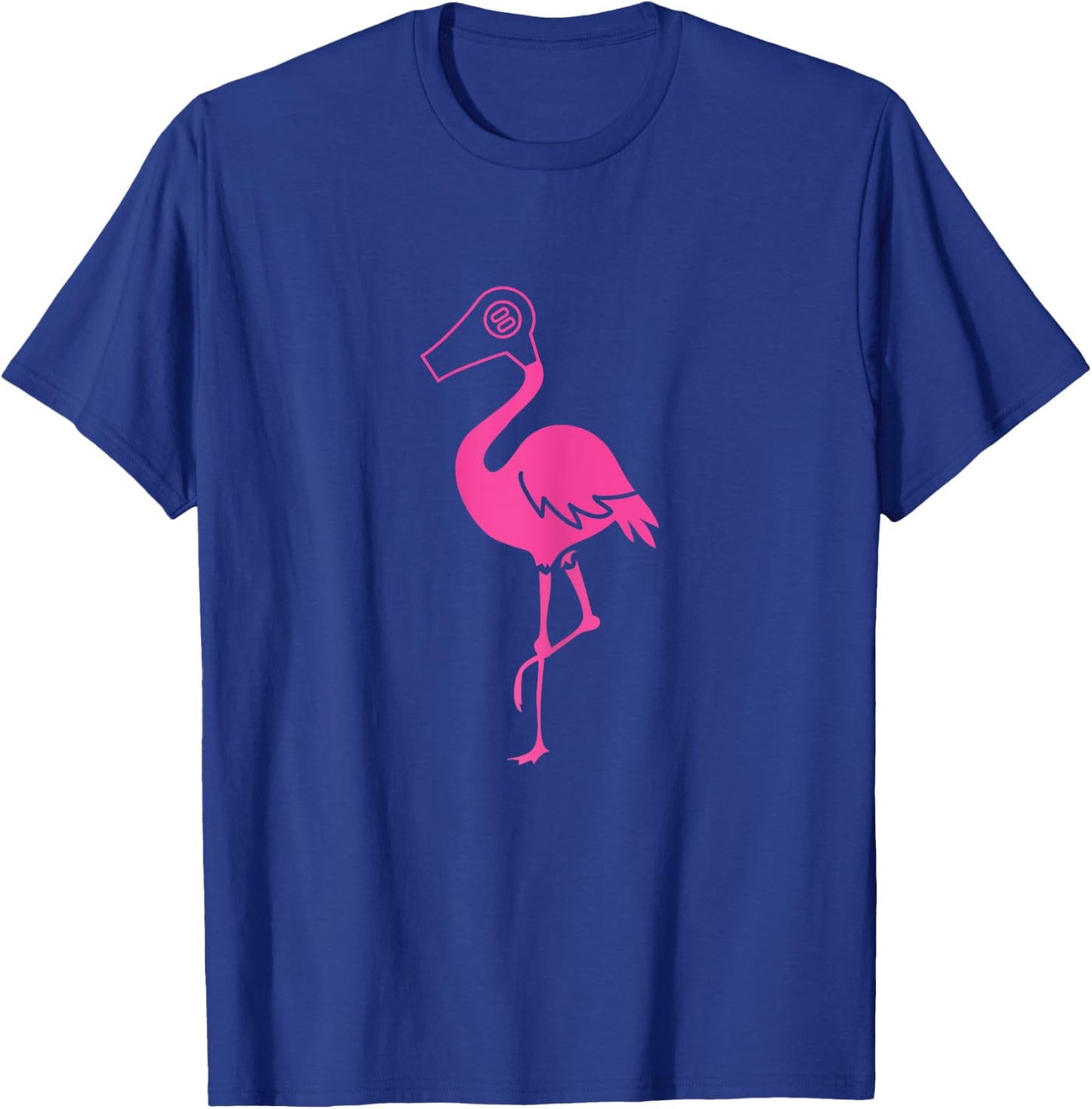Hairdresser Flamingo Funny Gift Hairstylist T-Shirt - T-Shirt | Royal