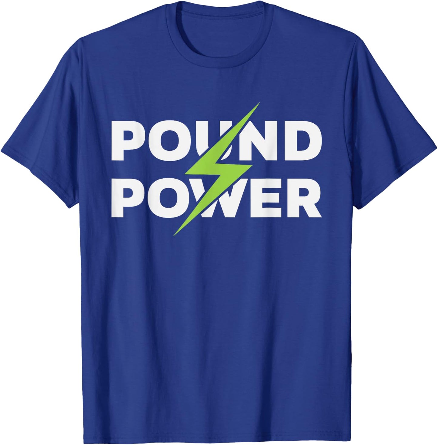 Funny Pound Power Drum Sticks Pounding Class Fitness Shirt T-Shirt - T-Shirt | Royal