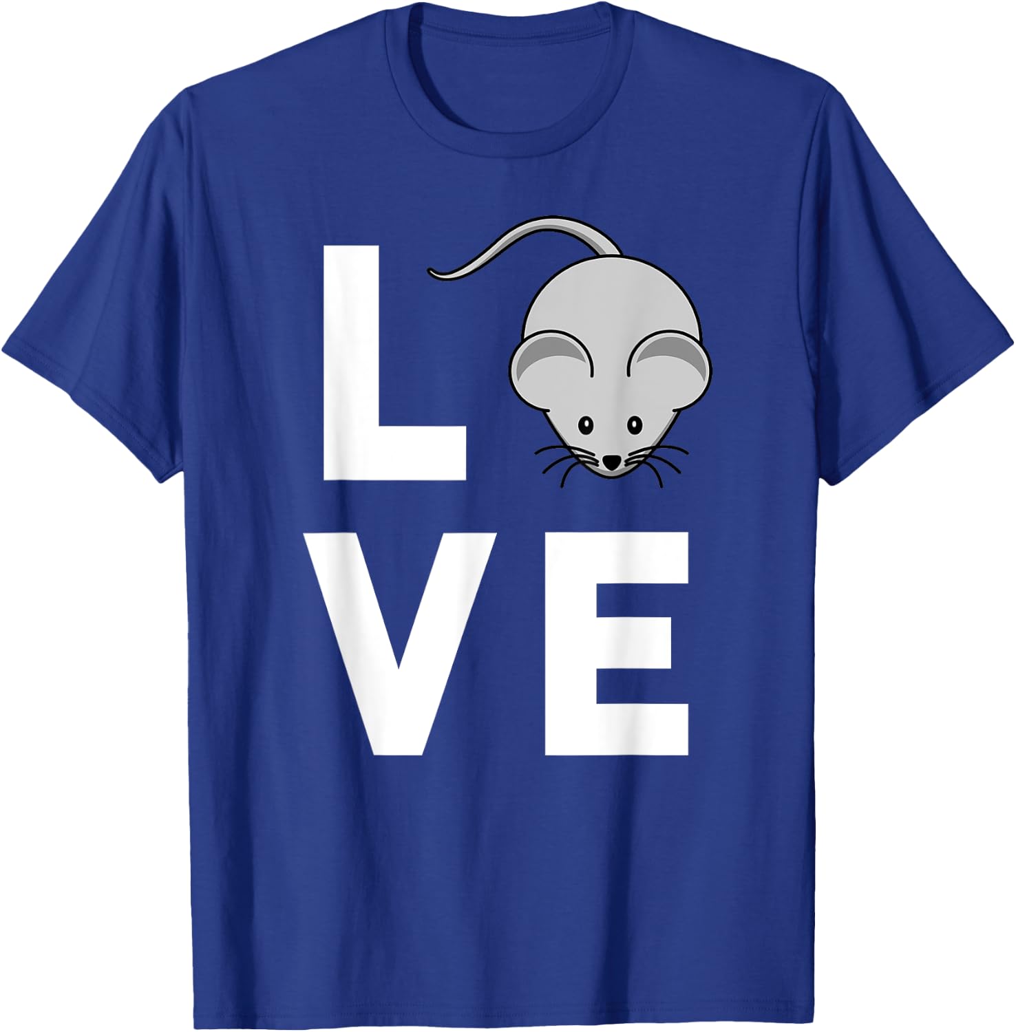 Mouse Lab Rat Lover Funny Mothers Day Gift Cute T-Shirt - T-Shirt | Royal