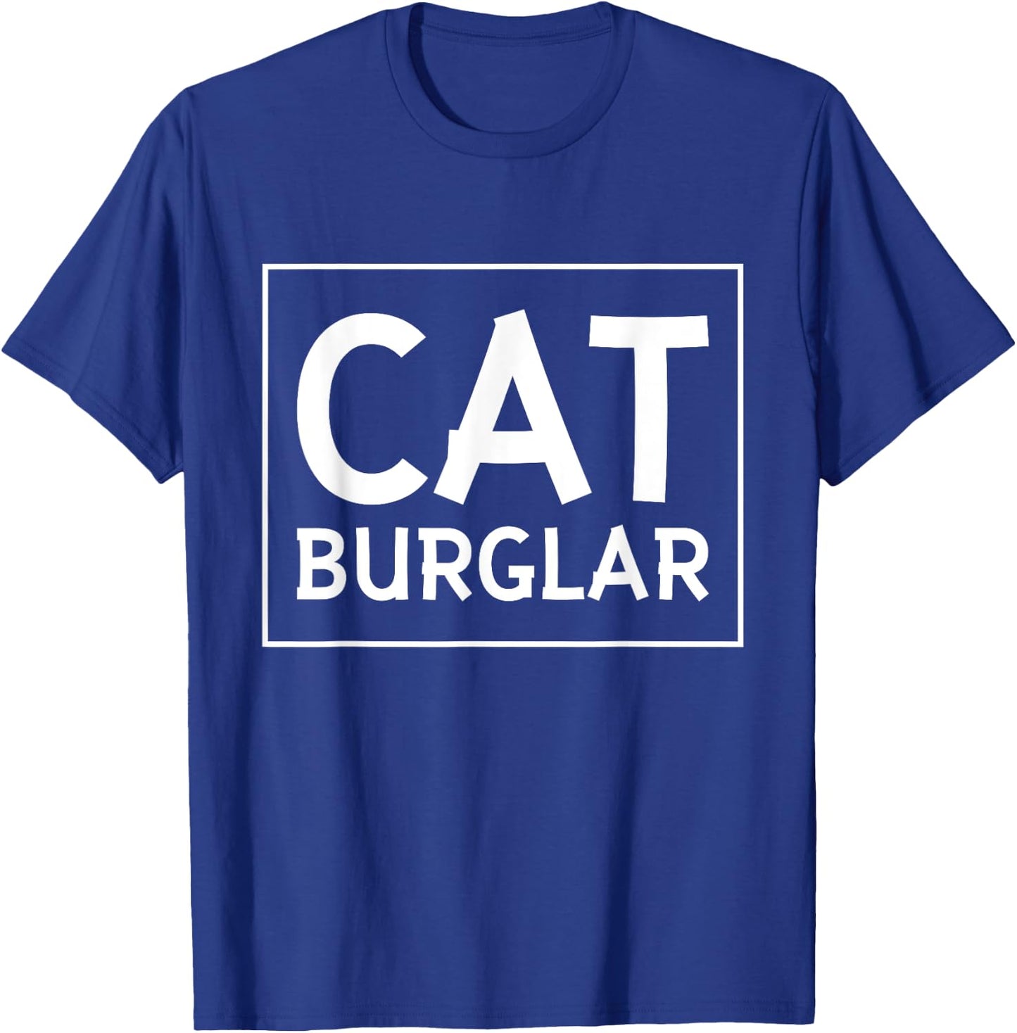 Funny Cat Burglar Outlaw Thief T Shirt T-Shirt - T-Shirt | Royal