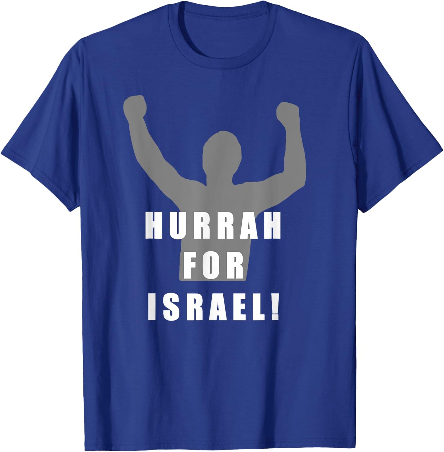 Hurrah For Israel Victory Missionary T-Shirt - T-Shirt | Royal