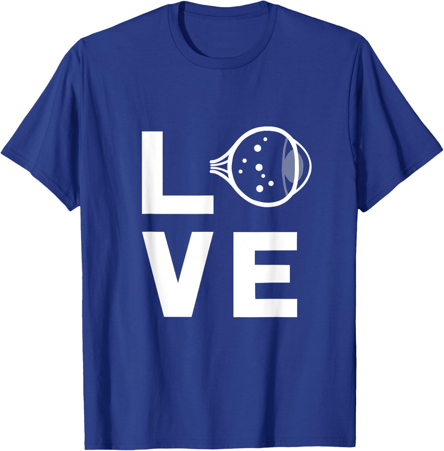 Love With Eye Cool Ophthalmology Ophthalmologist T Shirt T-Shirt - T-Shirt | Royal