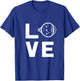Love With Eye Cool Ophthalmology Ophthalmologist T Shirt T-Shirt - T-Shirt | Royal