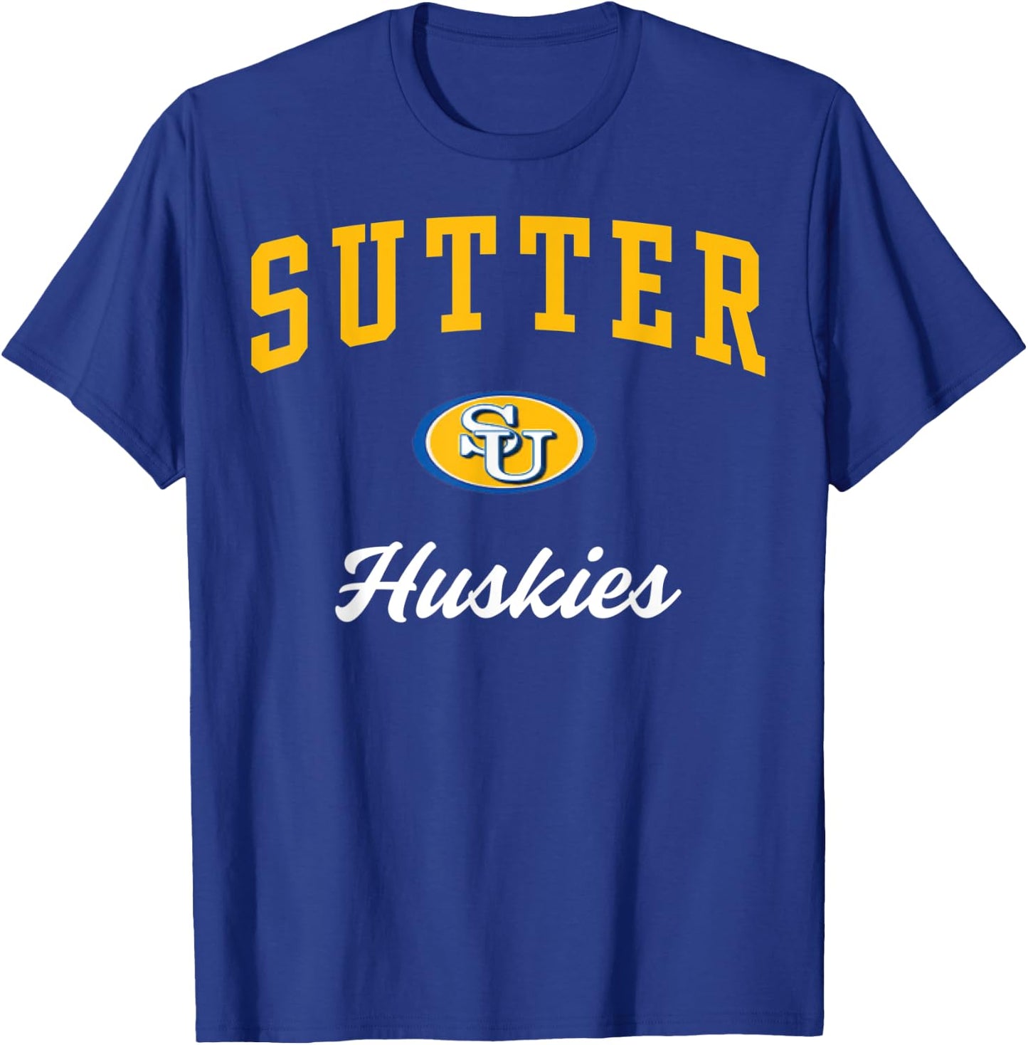 Sutter Union High School Huskies C3 T-Shirt - T-Shirt | Royal