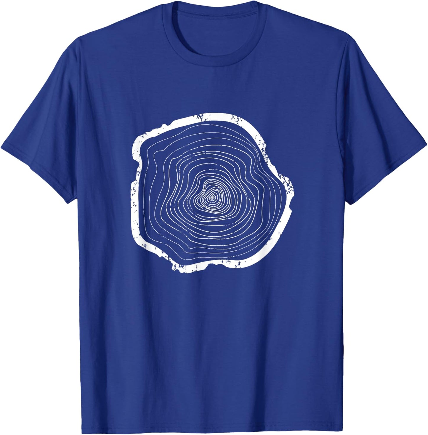 Tree Log Wood Slice Slab T-Shirt - T-Shirt | Royal