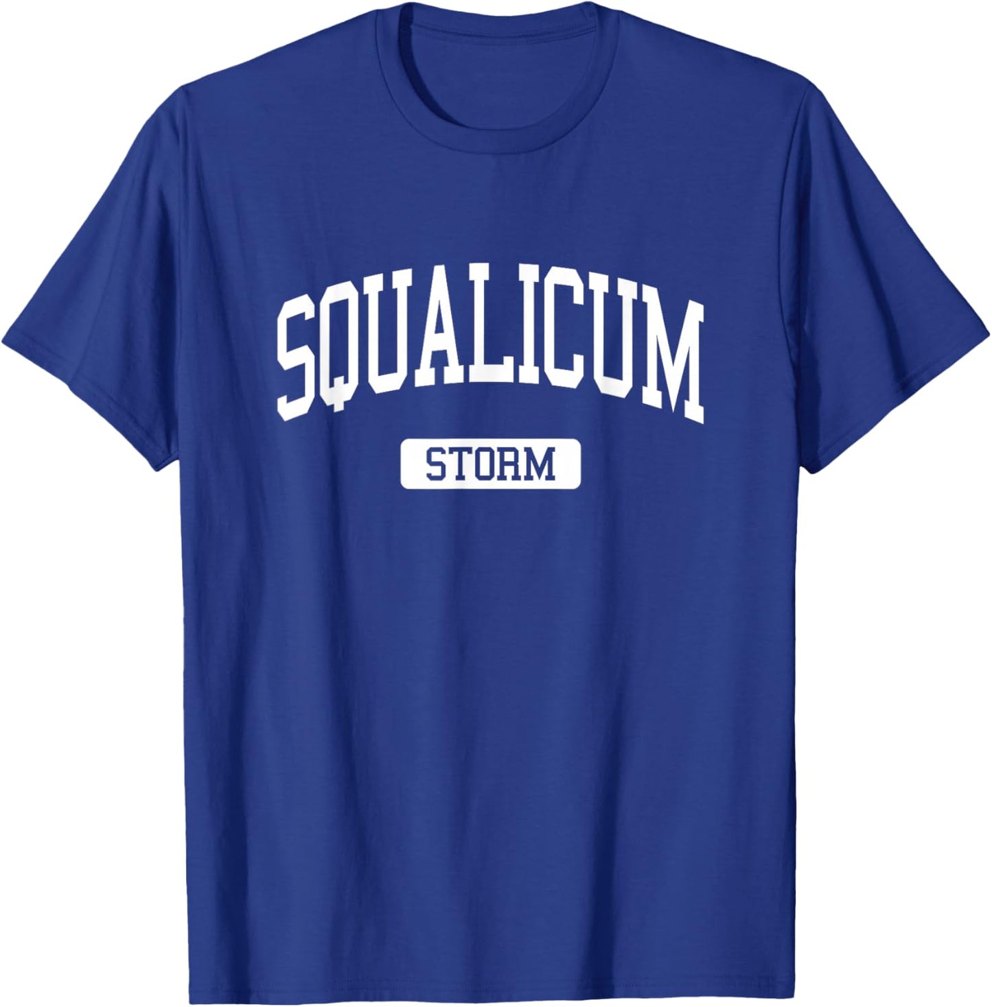 Squalicum High School HS Bellingham WA Varsity Sports T-Shirt - T-Shirt | Royal