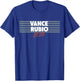 Vance Rubio 2028 for President Retro T-Shirt - T-Shirt | Royal