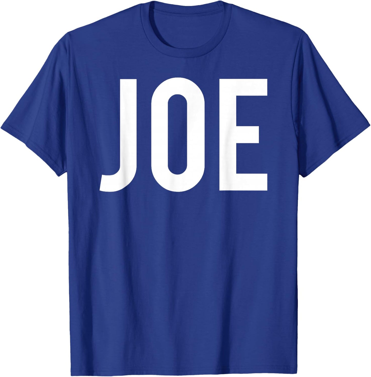 Joe T Shirt - Cool New Funny Name Fan Cheap Gift T-Shirt - T-Shirt | Royal