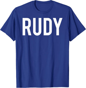Rudy T Shirt - Cool new funny name fan cheap gift T-Shirt - T-Shirt | Royal
