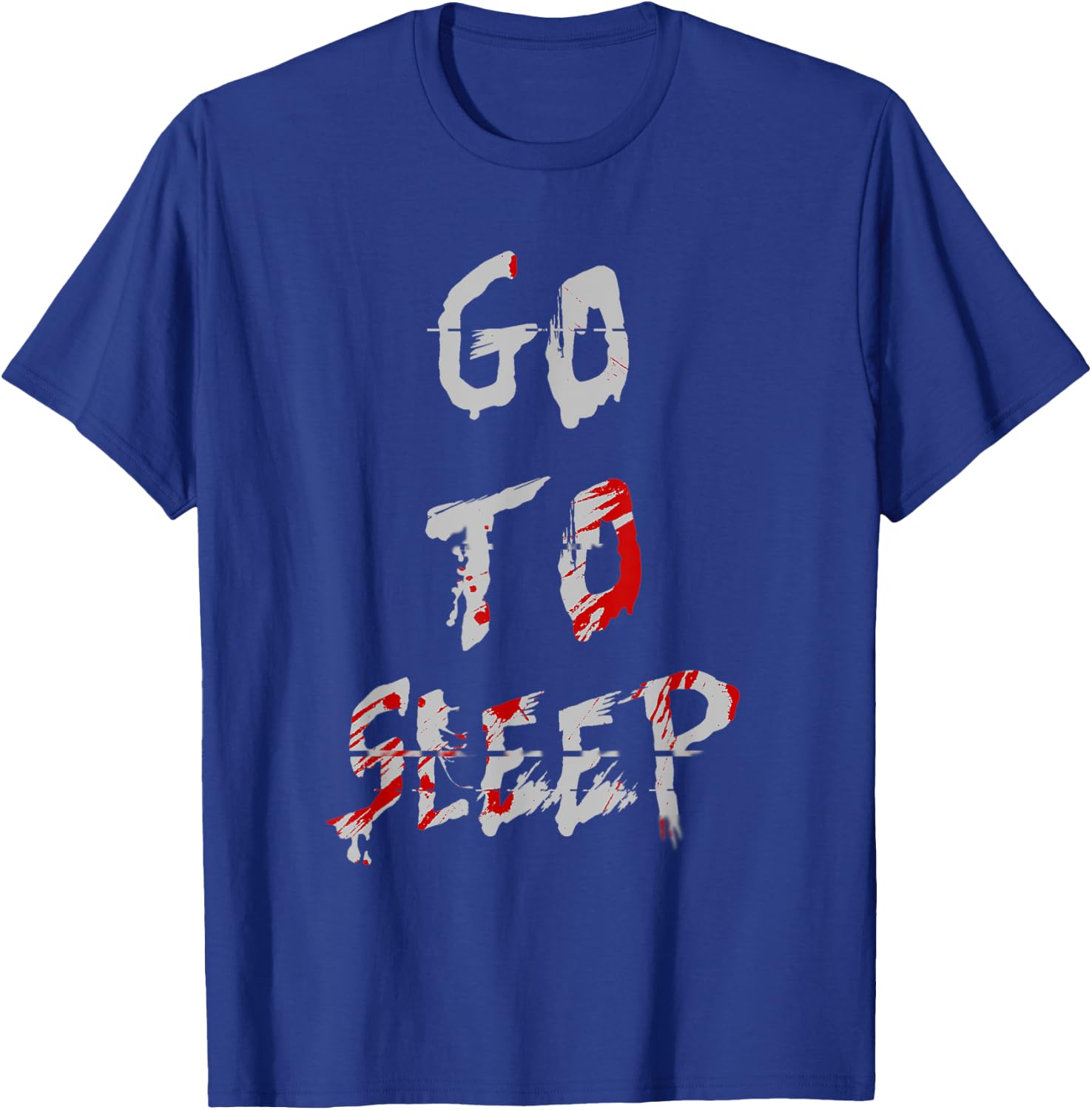 Jeff The Killer Go To Sleep Bloody Shirt T-Shirt - T-Shirt | Royal