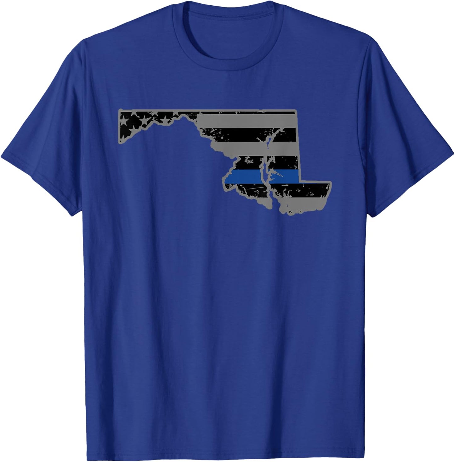 Maryland State Police Maryland State Trooper Baltimore Shirt T-Shirt - T-Shirt | Royal