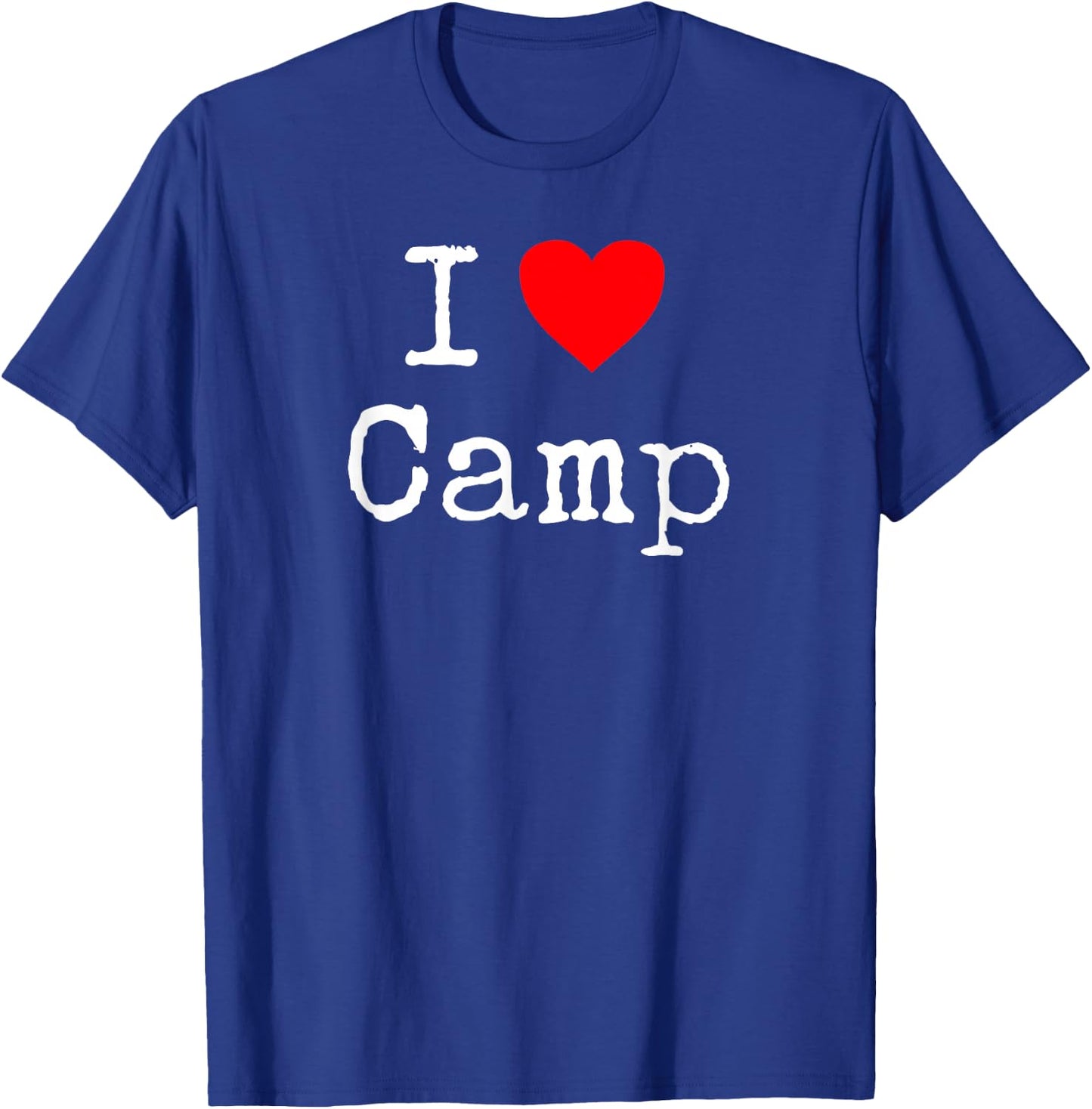 I Love Camp T-Shirt - T-Shirt | Royal