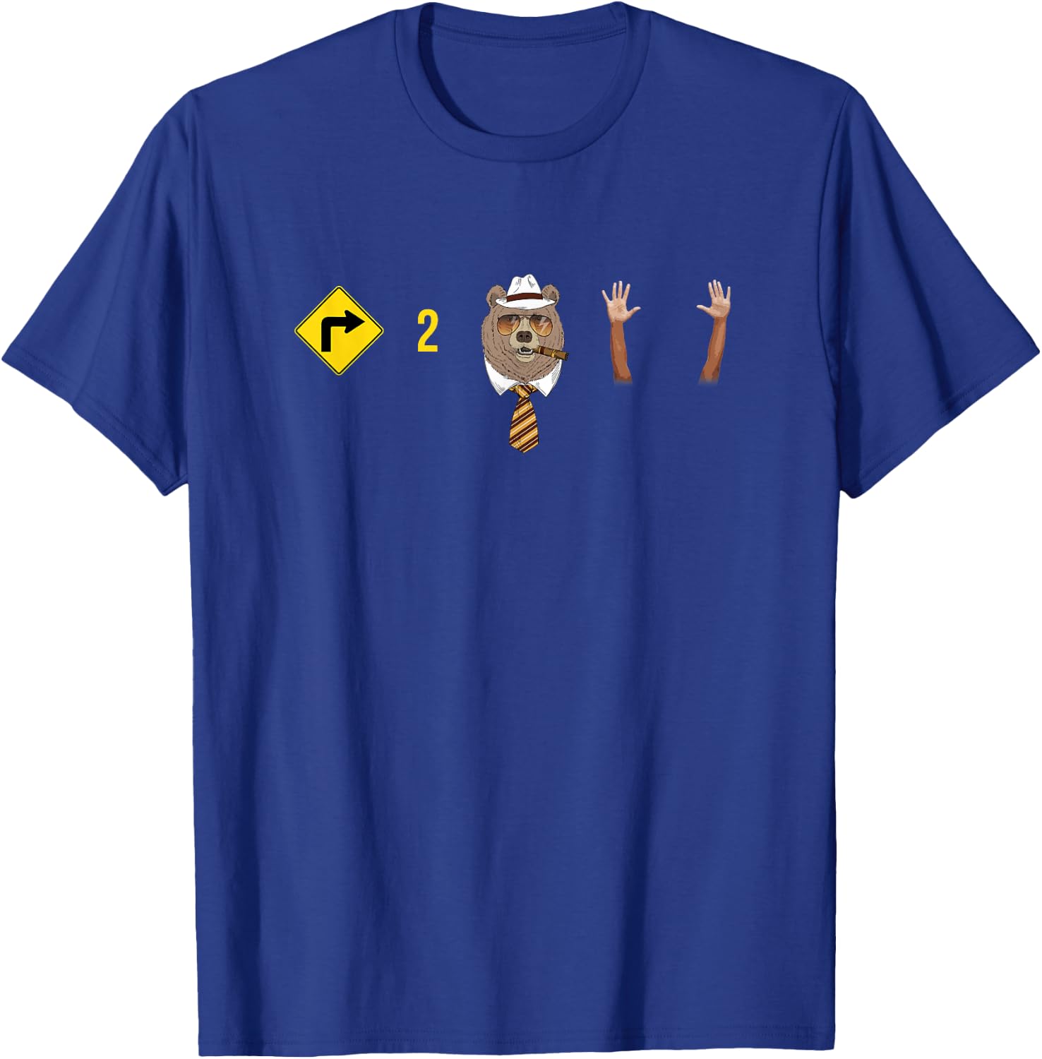 Right To Bear Arms Pro Gun Shirt Funny Patriotic Military TS T-Shirt - T-Shirt | Royal