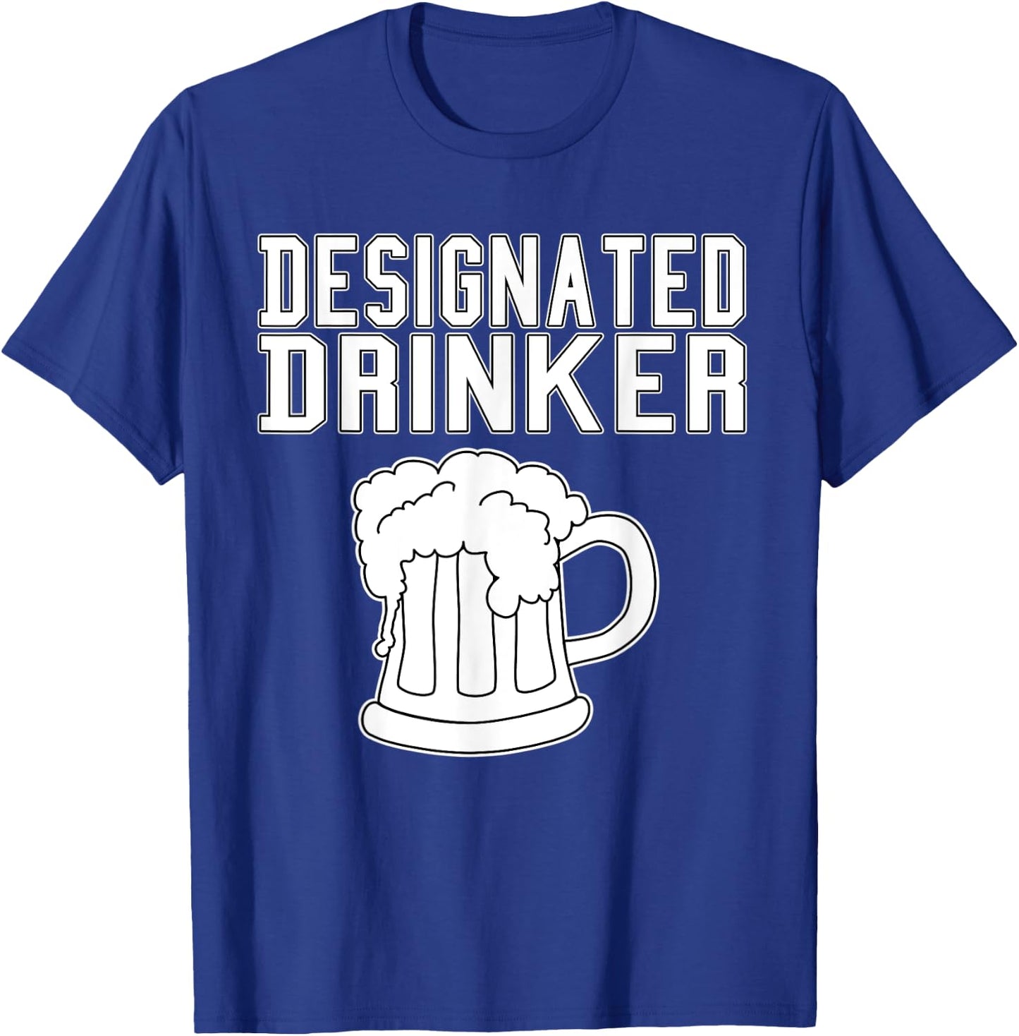 Funny Designated Drinker - Great Drinking / Party Gift & Gag T-Shirt - T-Shirt | Royal