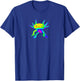 EDM Rave Shirt - Trippy Psychedelic Axolotl T-Shirt - T-Shirt | Royal