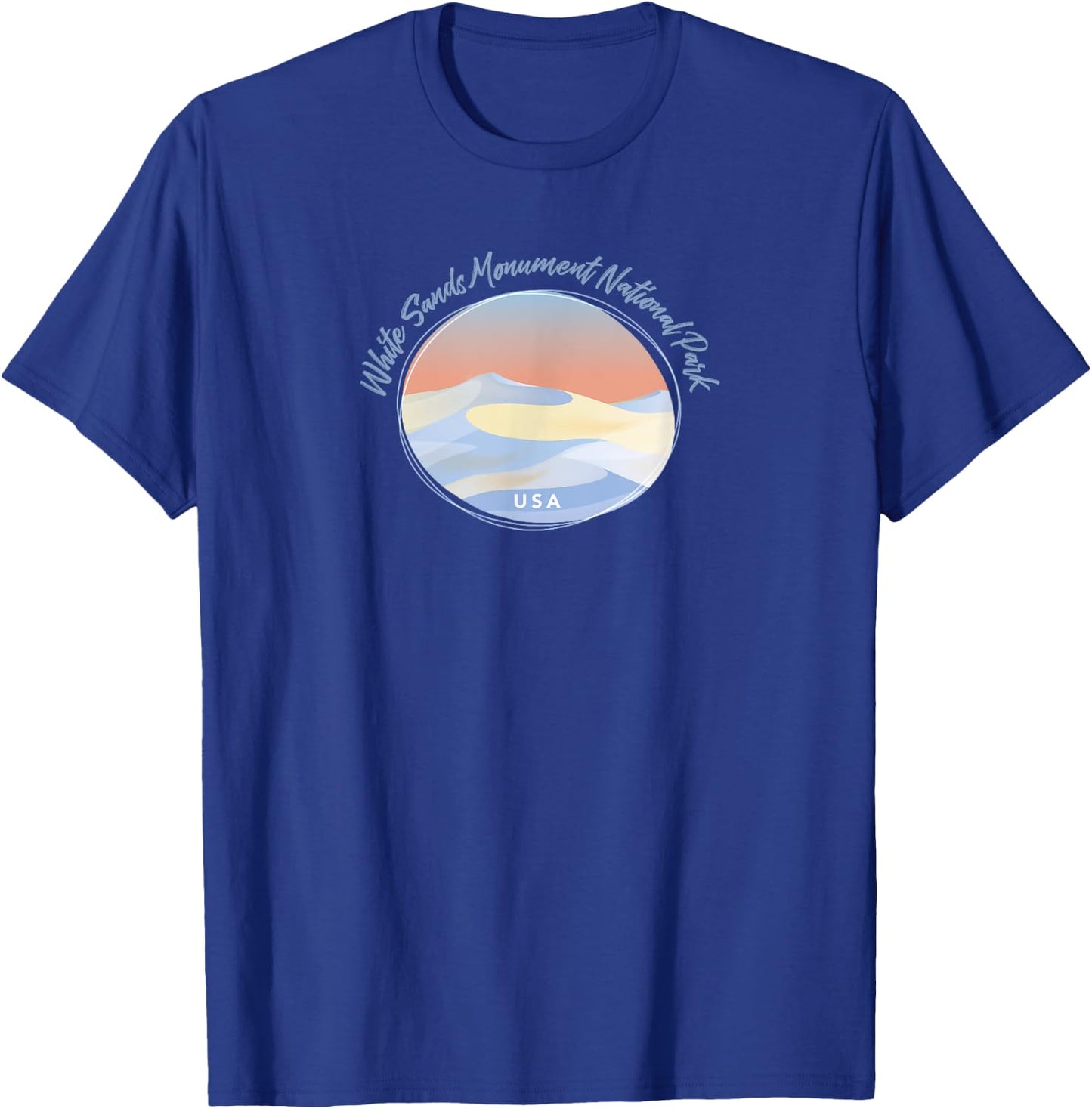 White Sands Moument National Park - United States of America T-Shirt - T-Shirt | Royal