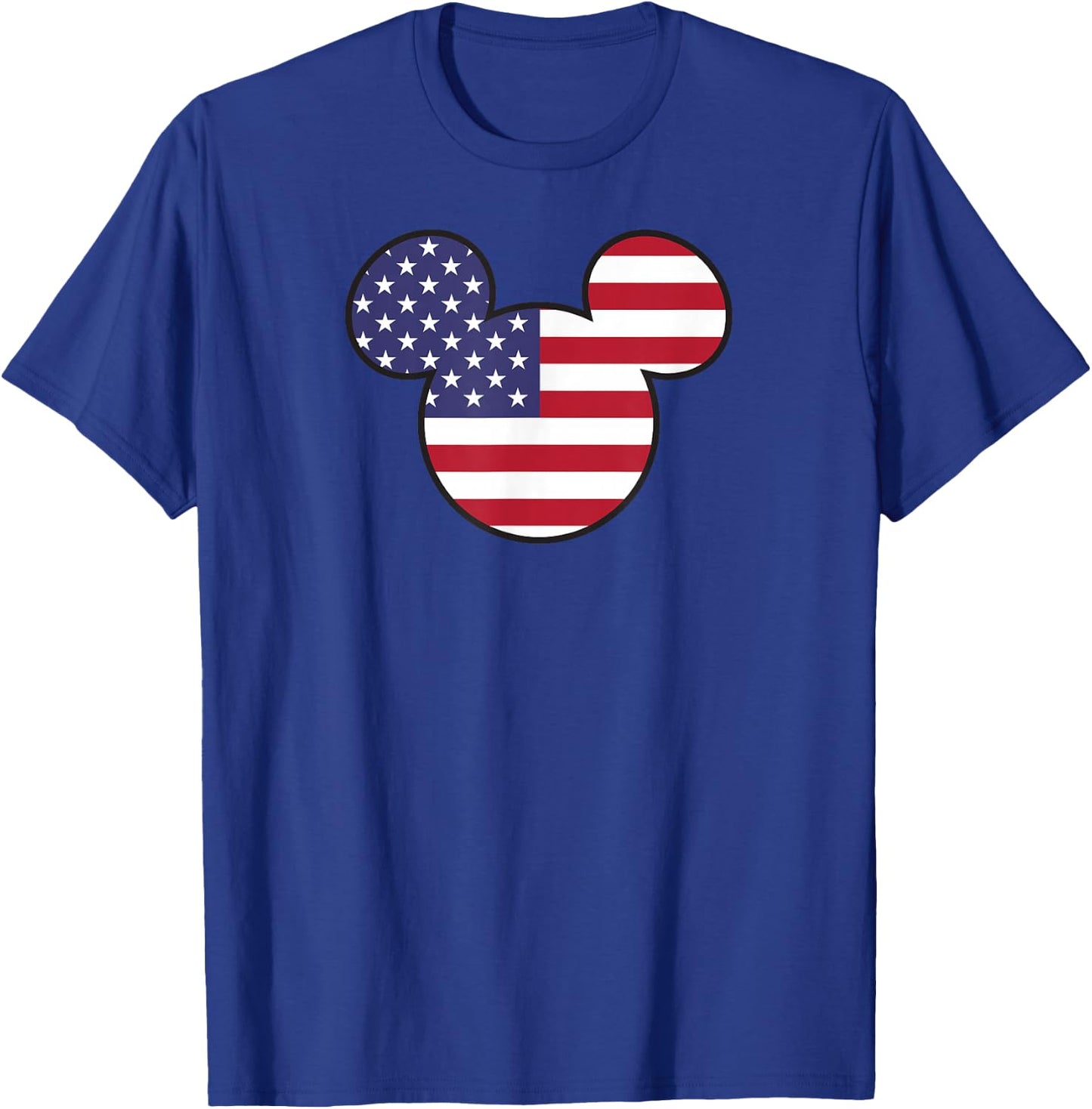 Disney Mickey American Flag T-Shirt - T-Shirt | Royal