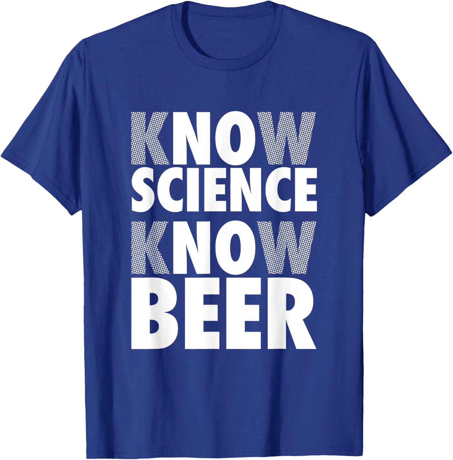 No Science No Beer Funny Gift Brewer T-Shirt - T-Shirt | Royal