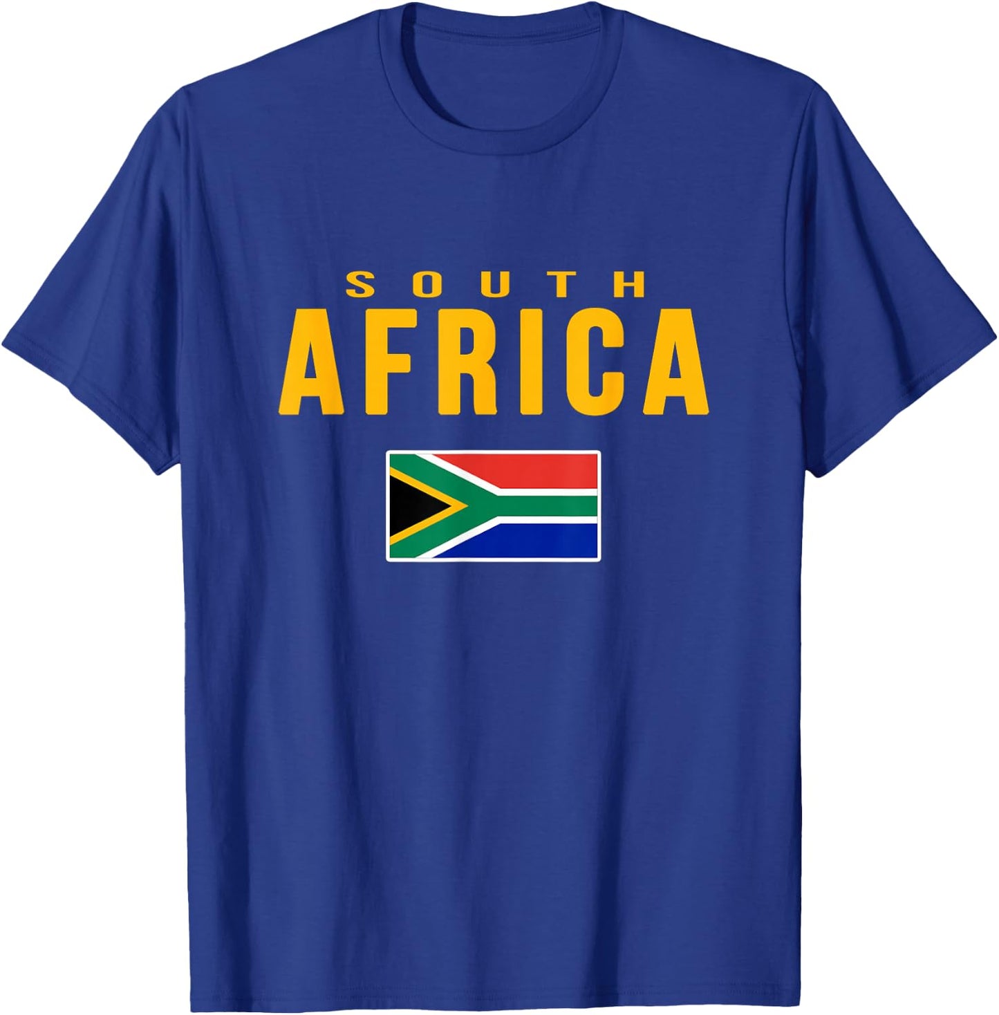South Africa South African Flag T-Shirt - T-Shirt | Royal