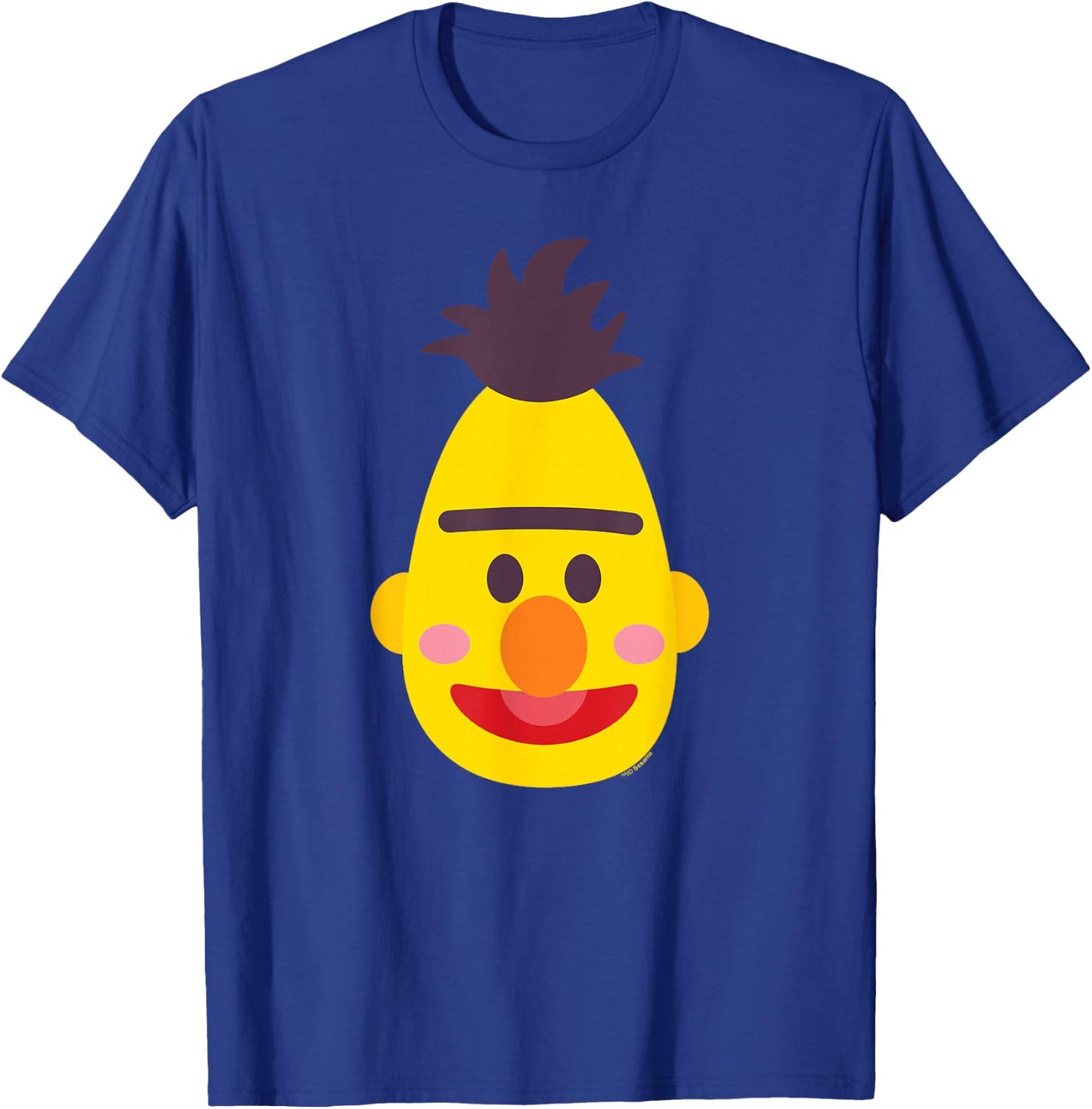 Sesame Street Bert Kawaii Face Halloween Costume T-Shirt - T-Shirt | Royal