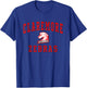 Claremore High School Zebras C1 T-Shirt - T-Shirt | Royal