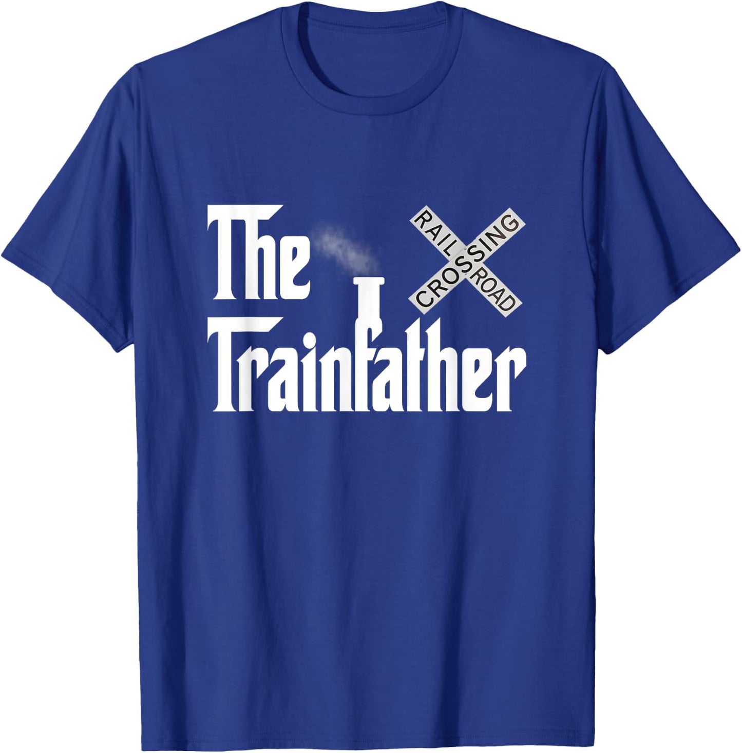 Model Train Locomotive Engine Railroad Engine Engineer Gift T-Shirt - T-Shirt | Royal