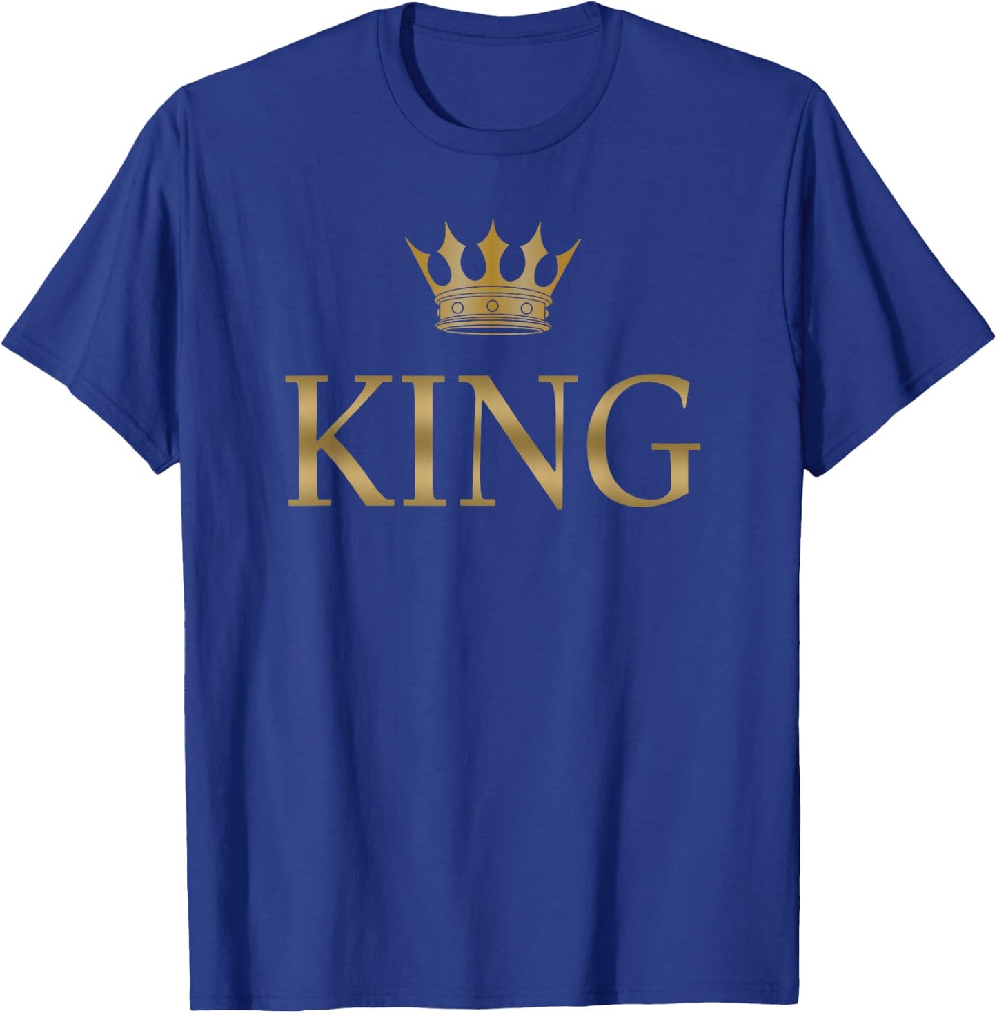 King Gold Crown Birthday T-Shirt - T-Shirt | Royal