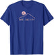Mt. Hood Mountains Oregon Road Trip Hiking Mountain Range T-Shirt - T-Shirt | Royal