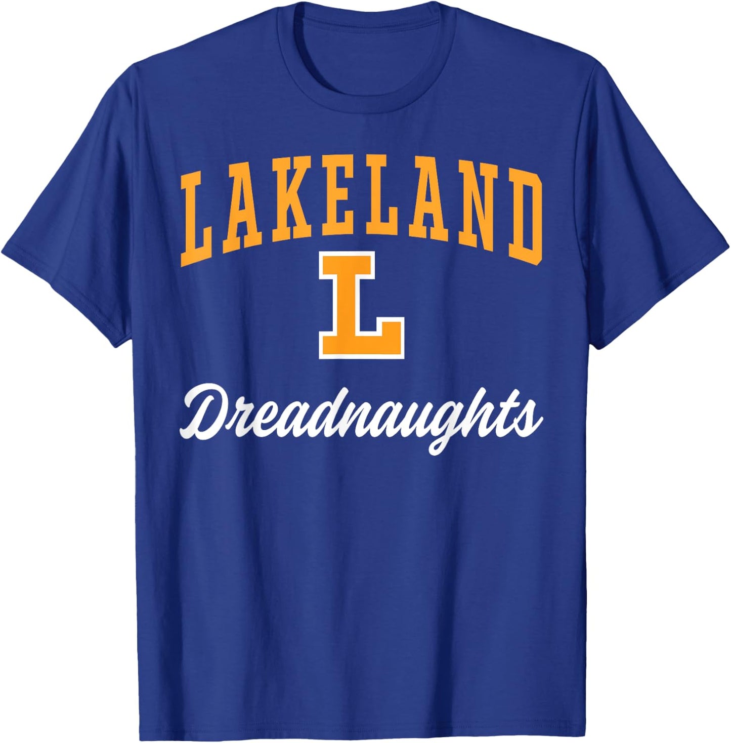 Lakeland High School Dreadnaughts C3 T-Shirt - T-Shirt | Royal