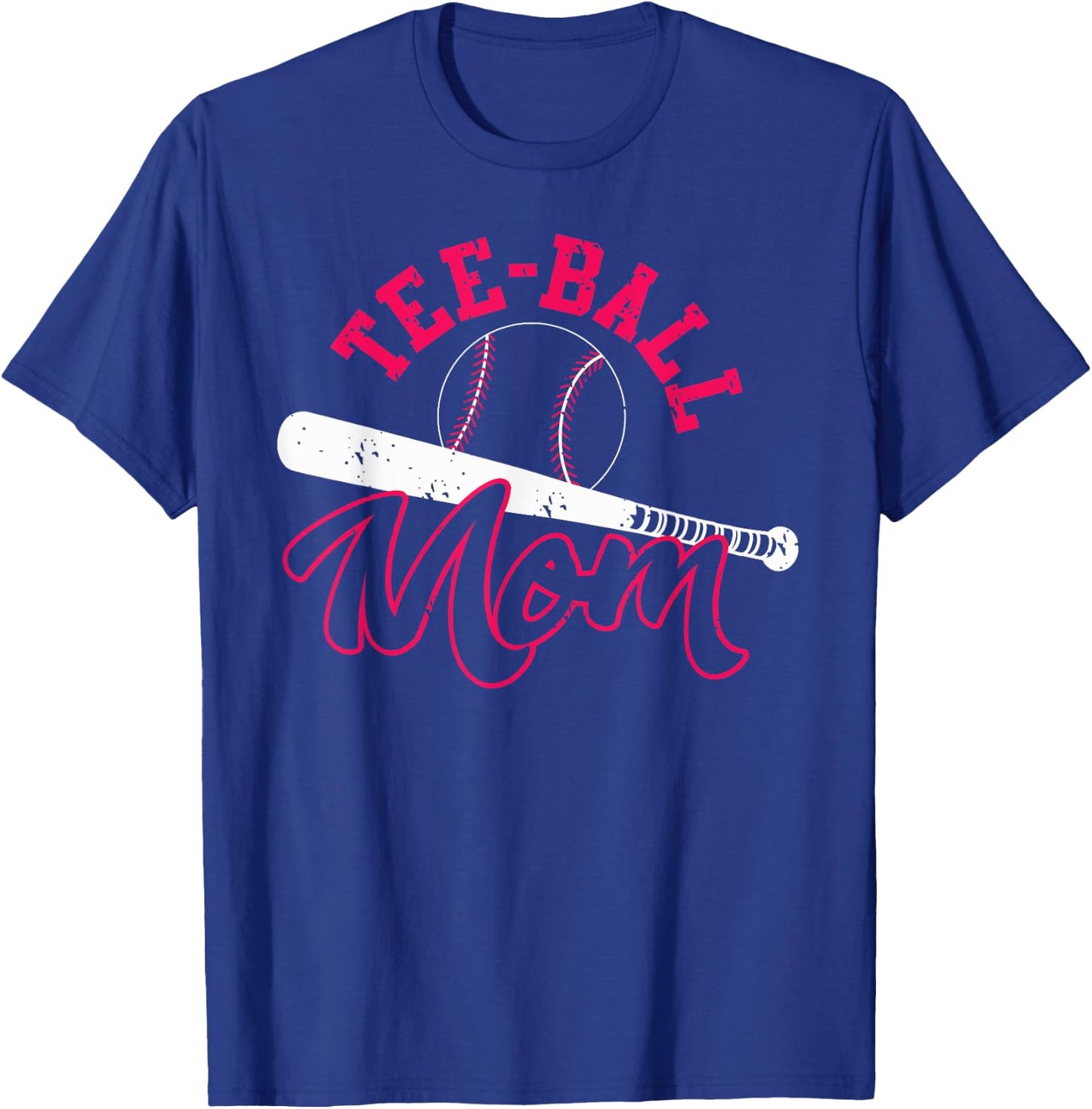 ball Mom Shirt | Cute Play T-Ball Women Gift T-Shirt - T-Shirt | Royal