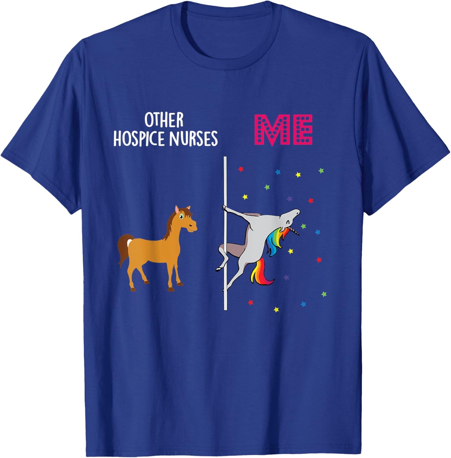 Hospice Nurse Unicorn Others You T-Shirt - T-Shirt | Royal