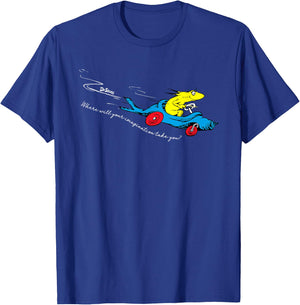 Dr. Seuss Imagination Takes You T-Shirt - T-Shirt | Royal