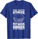 I'm Into Fitness Burger in My Mouth Funny Gym T-Shirt - T-Shirt | Royal