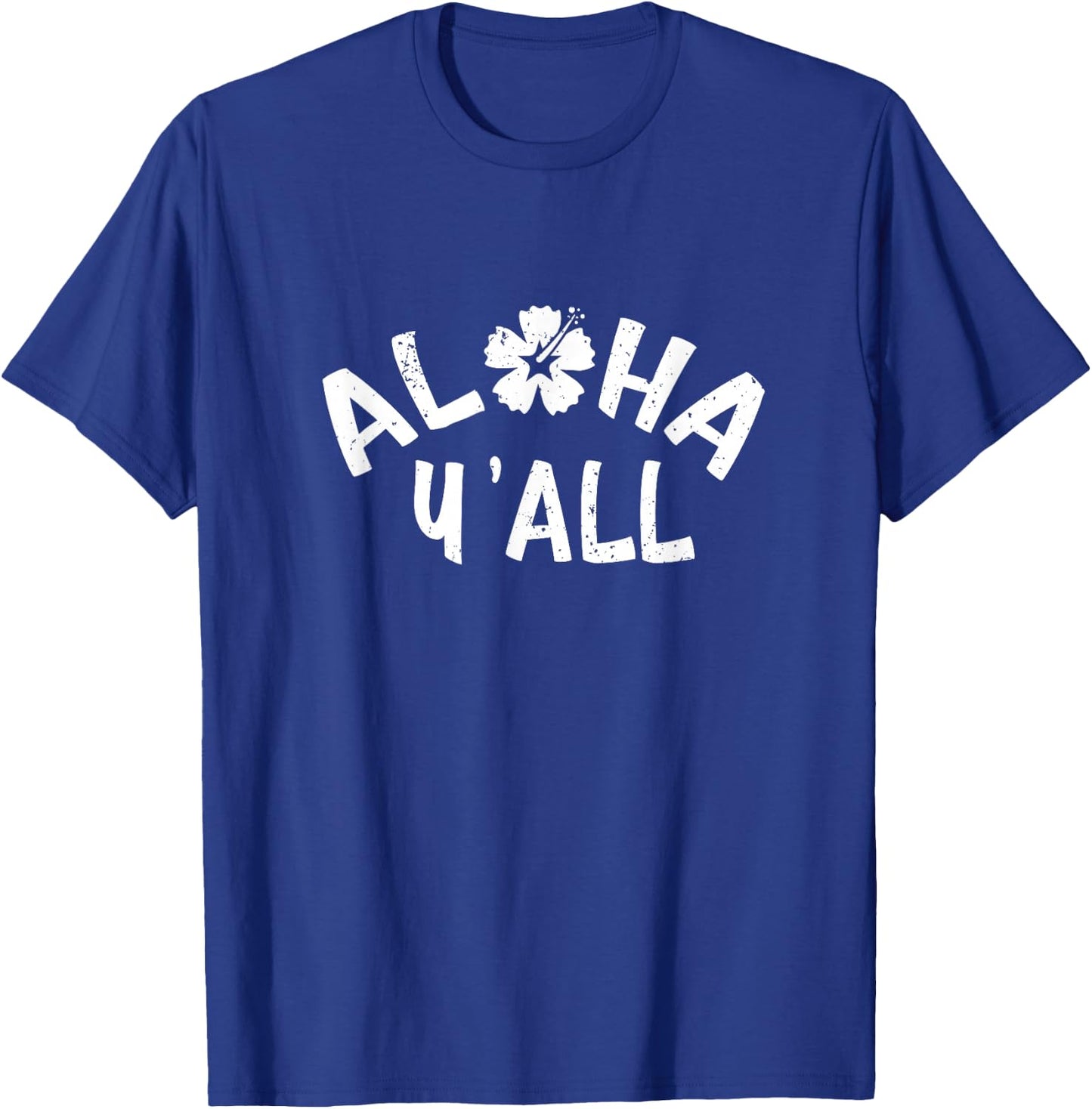 Aloha Y'All T Shirt Pineapple Vacation Hawaiian Gift T-Shirt - T-Shirt | Royal