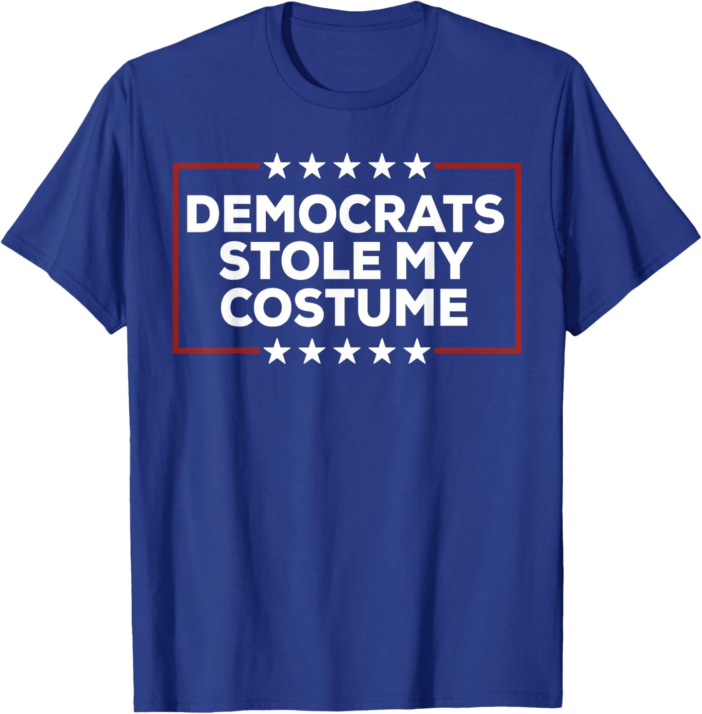Trump 2024 Halloween Costume, Democrats Stole My Costume T-Shirt - T-Shirt | Royal