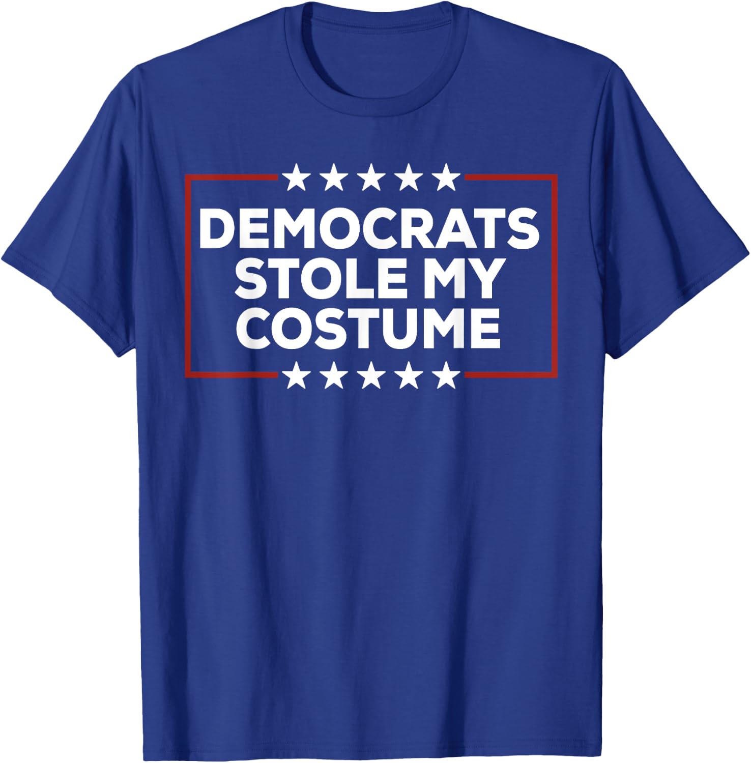 Trump 2024 Halloween Costume, Democrats Stole My Costume T-Shirt - T-Shirt | Royal